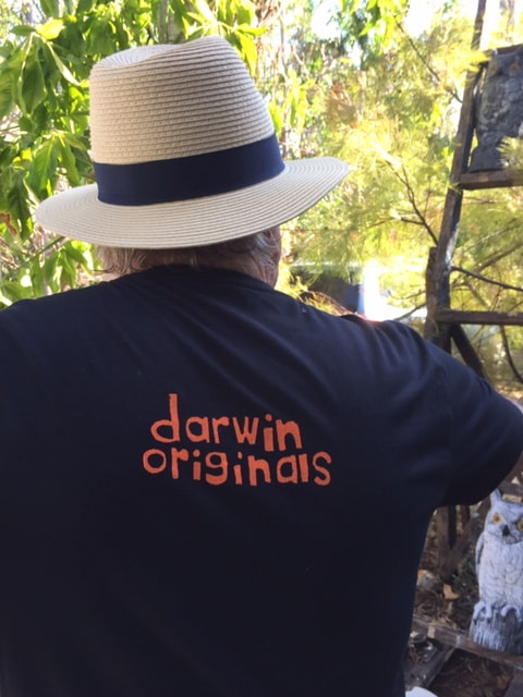 Darwin Botanic Gardens Scrubfowl (Black, Back)