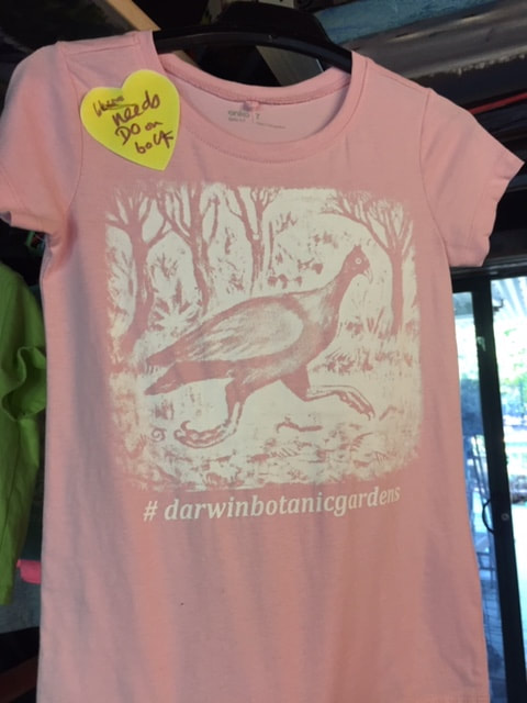 Darwin Botanic Gardens Scrubfowl (All Pink)